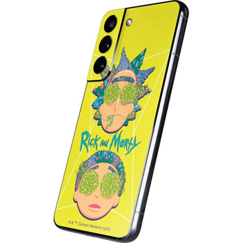 Adult Swim Rick and Morty Rick and Morty Portal Eyes Galaxy S22 Skin